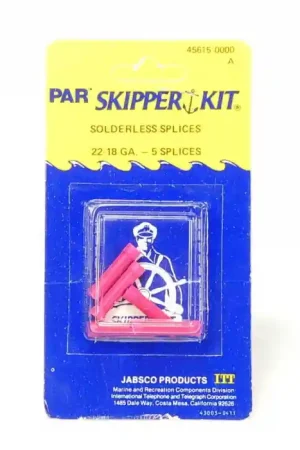 ITT - 4-184 - RED BUTT SPLICES/SKIPPER KIT, 5 PCS PER PACKAGE Price Drop