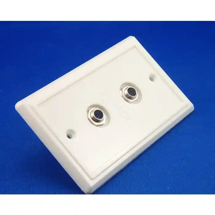 Hot Deal FEN-TONE - SWJ-20-228 - Stereo wall jack with two plugs.
