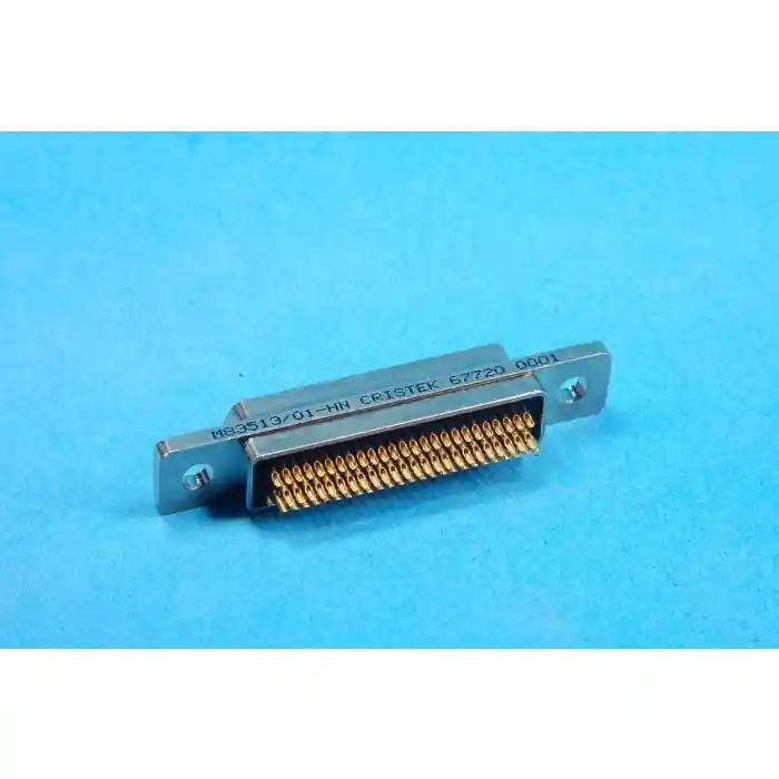 CRISTEK INTERCONNECTS - M83513/01-HN - really dense pin soldercup connector Clearance