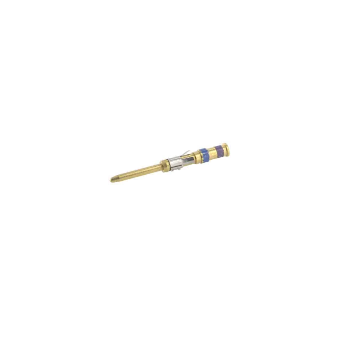 TE Connectivity - AMP INC - 201570-1 - Connector, Pins. Male, Signal Gold Crimp Contacts, 14 AWG. Reduced Price