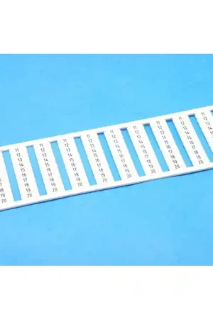 WAGO - 209-703 - Connector, Terminal Strip. WSB Quick Marking Tabs. In Demand