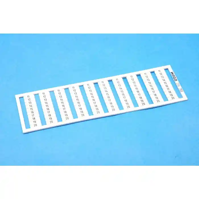 WAGO - 209-703 - Connector, Terminal Strip. WSB Quick Marking Tabs. In Demand