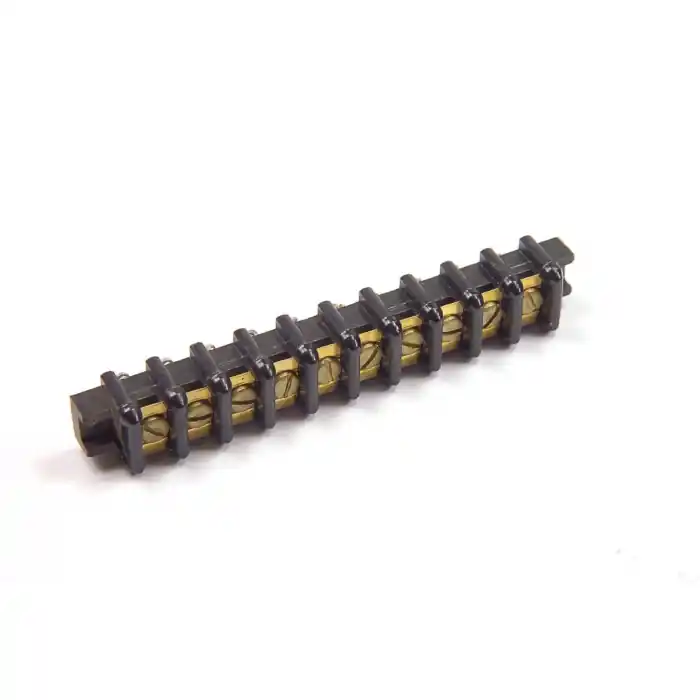 High Quality Unidentified MFG - TS10-20 - Connector, terminal block. 10 Position. Used.
