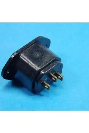SWITCHCRAFT - EAC-306 - EAC-306-15A - Connector, AC. Power Entry, 3 Contact Female Receptacle, 15Amp 125/250VAC. Limited Edition