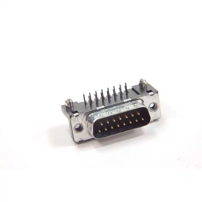 Special Discount SOURIAU - D15933E4GX00 - DB15P Right Angle, D-Subminiature, PCB with Mounting Ears