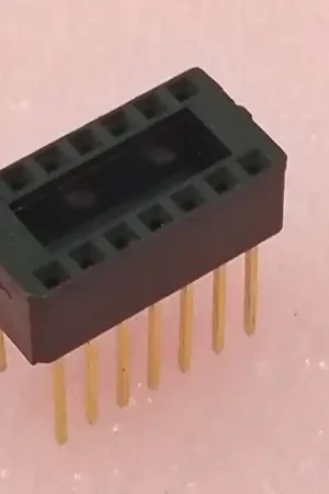 SAE - Stanford Applied Engineering - CSA2200-14BCST - 14 PIN DIP Wire Wrap IC Sockets. Gold Leads. Professional Grade