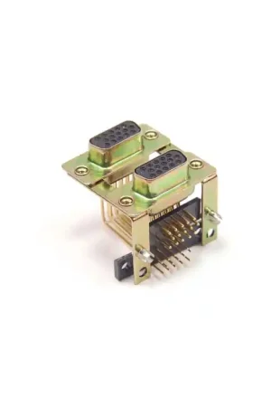 POSITRONIC - DDB15FR7/15FN70-260 - Connector, D-Sub. Dual DB15 F. Special Discount