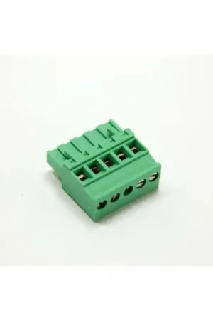 Genuine Phoenix Contacts - MVSTBR2,5/5-ST-5,08 - Connector, terminal block. 5 Position.