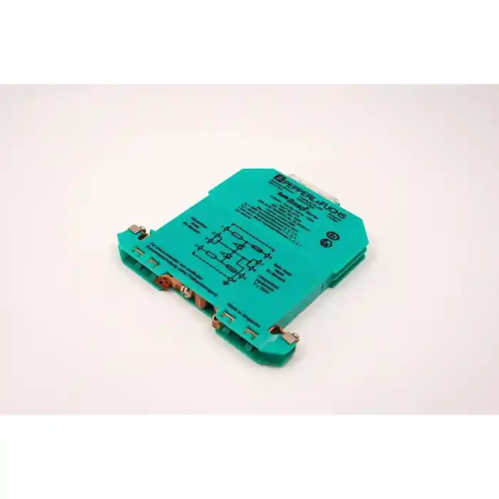 Time-Limited Pepperl & Fuchs - 71806 - Dual zener diode barrier.