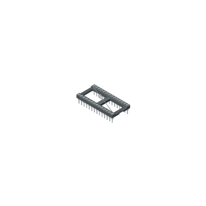ON-SHORE TECHNOLOGY INC - BU-28OZ-CA - Connector, IC socket. 28 Dip. Package of 14. Final Sale