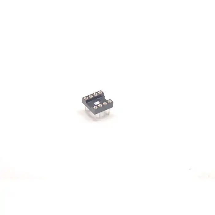 ON-SHORE TECHNOLOGY INC - BU-08OZ - Connector, IC socket. 8 PIN DIP, Machined Pins, Gold Contacts, Package of 51. Authentic