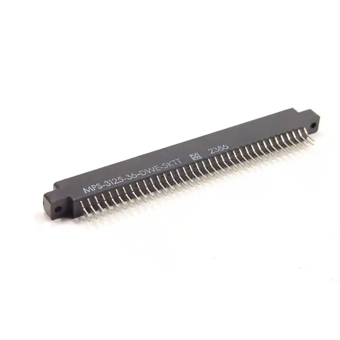 Buy Today MICRO PLASTICS - MPS-3125-36-DWE-5KTT - Connector, PCB edge. 36 Position / 72 Pin.