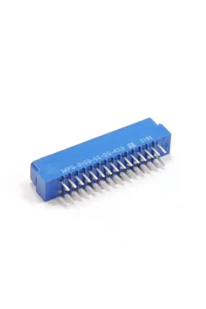 Limited Edition MICRO PLASTICS - MPS0100-15DS4X9 - Connector, PCB Dual edge. 30 Pin Female, (15X 2 Rows).