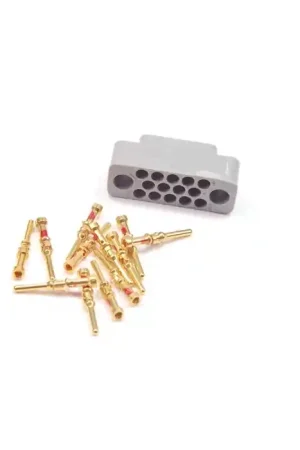 Exclusive Unidentified MFG - M28748-3C0002A - Connector, rectangular. 14 Pos, only 13 pins.