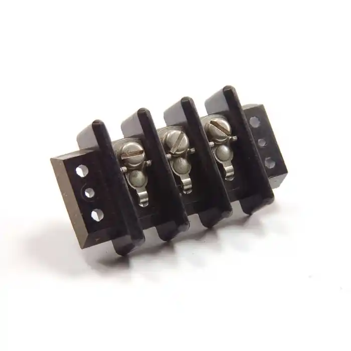 Kulka Electric Manuf Co - TS03-06 - Connector, terminal block. 3 x 1. Direct From Manufacturer