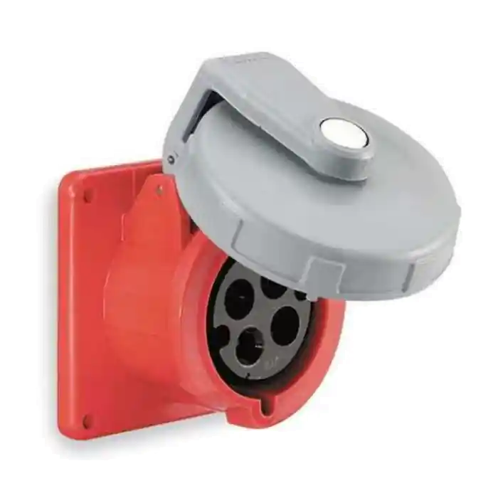 HUBBELL - 520R7W - Connector, Power. Pin and Sleeve, IEC, Receptacle, 4P5W, 20A 277/480V,4X/69K 3 Phase Same Day Shipping
