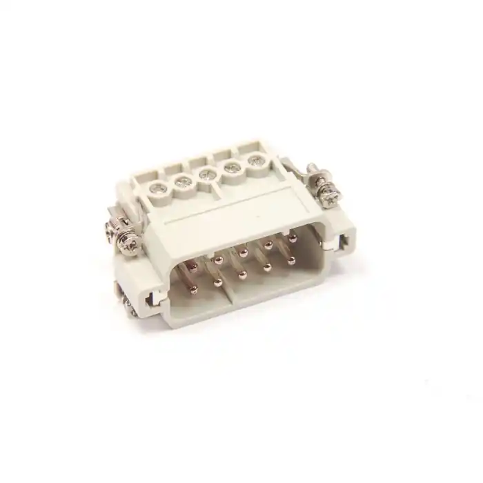 Fresh Stock HARTING - 09200102612 - Connector, Rectangular. 10 Pin Male Plug.