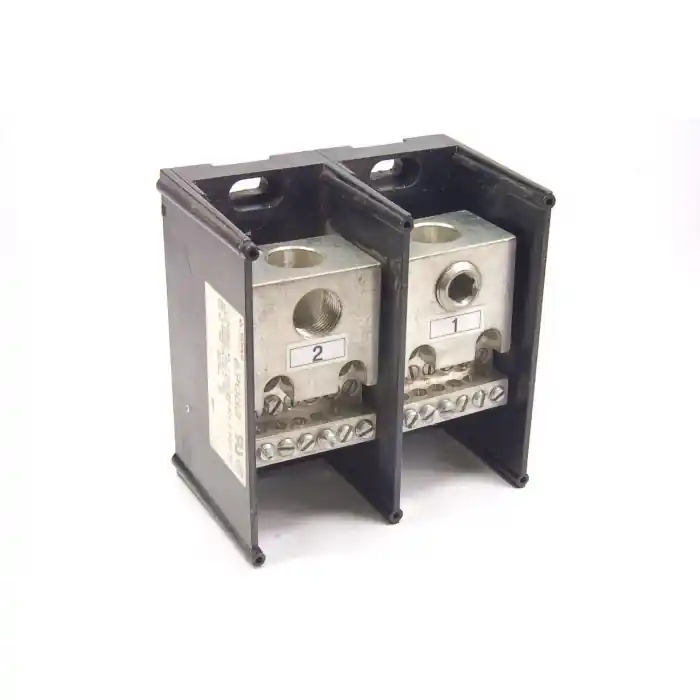 Discount Mersen GOULD/SHAWMUT - 69082 - Connector, Power Distribution Block, Terminal Block. 380A, PDB 2P.
