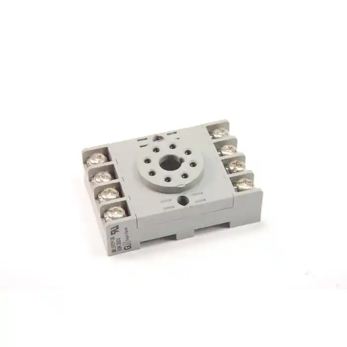 EAGLE SIGNAL - SR2P-06 - Relay Socket, 8 Pin Octal, 10Amp, Universal Din Rail. Premium