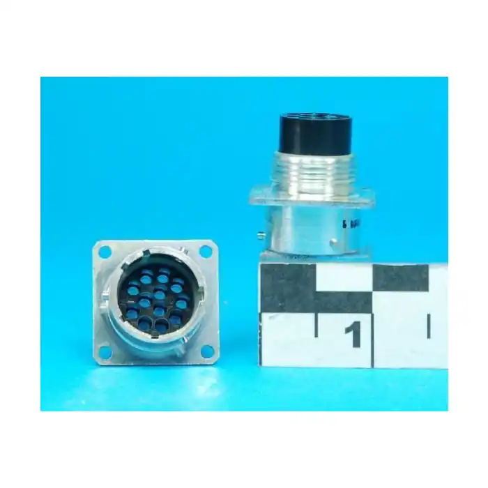 Burndy - GOB14-92PNE - Connector, Circular. 12 Position Female Flange. Big Sale