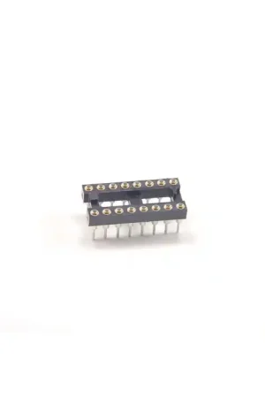 ANDON - 101-316-01S-P29-B12 - Connectors, IC sockets. 16 Pin Dip, Machined Pins, Gold Contacts. Last Chance