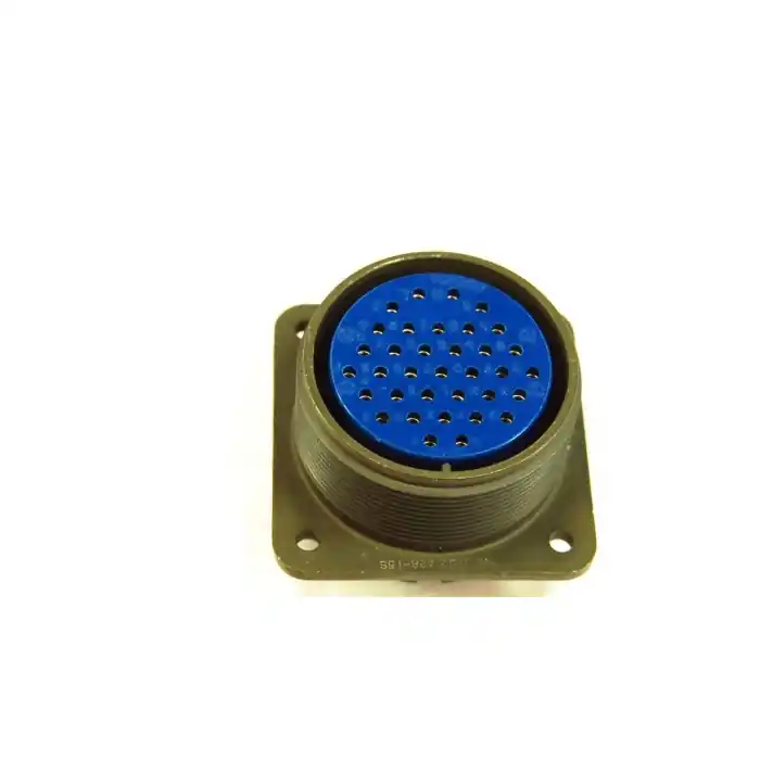Place Order AMPHENOL - MS3102A28-15S - Connector, circular. F 35 Pos, flange.