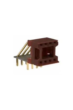 AIRES - 8-823-90C - Connector, Vertisockets™ 800 IC Socket. Right Angle 8 DIP. Next Day Delivery