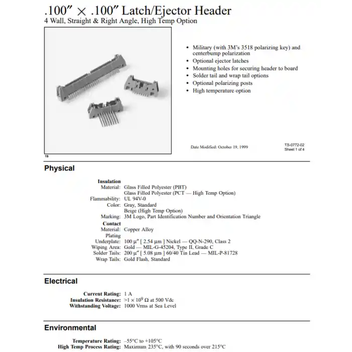Buy Direct 3M - 3627-6002 - Connector, Header. 24 Pos, straight.