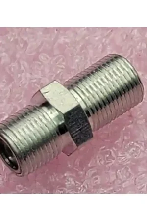 Augat - F81 - F-Type Connector, F-Type Female Threaded Connection to F-Type Female Threaded Coaxial Connector. Hassle-Free Returns
