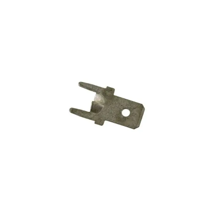 Brand New TE Connectivity - 63823-1 - Male, Tab Faston Printed Circuit Board Tab, 14-18AWG 0.187". Package of 100.