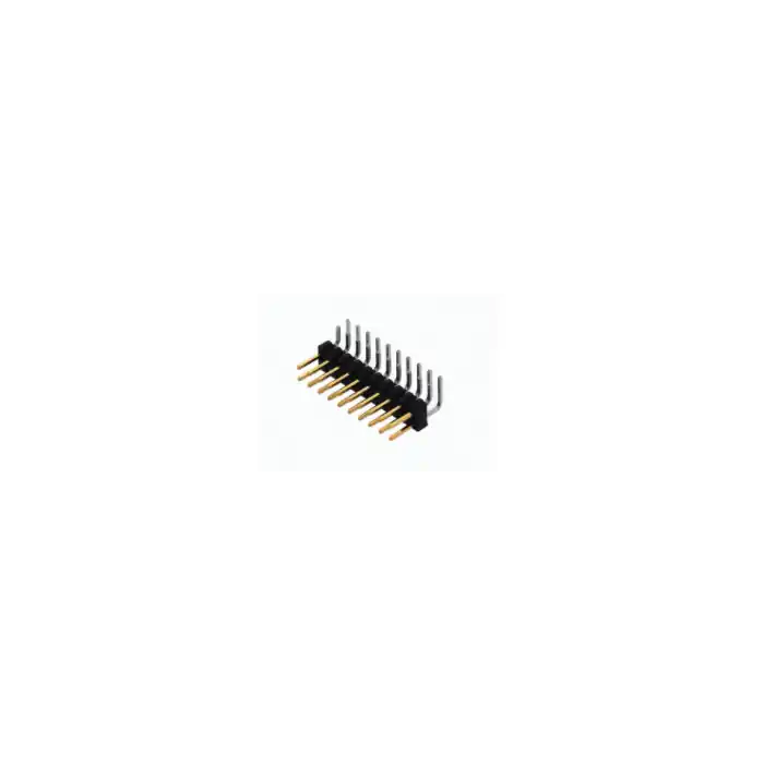 Handmade SAMTEC - TSW-116-08-T-S - Connector, Header. Dual 16 pin Male, 2.54 Right Angle.