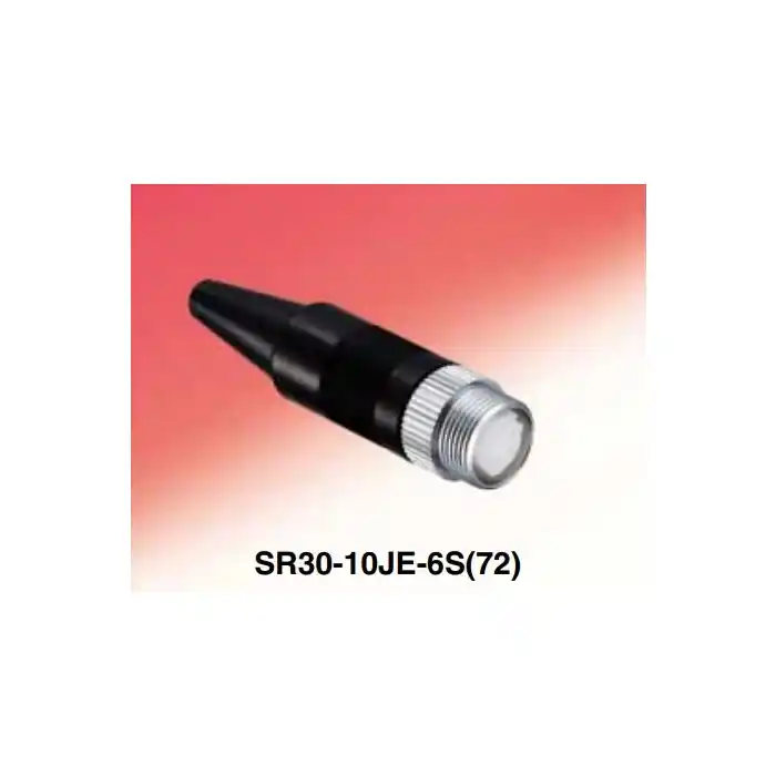Hirose Electric Co Ltd - SR30-10JE-6S - SR30-10JE-6S(72) - Circular Connector. Jack W/Socket Insert. Buy Online