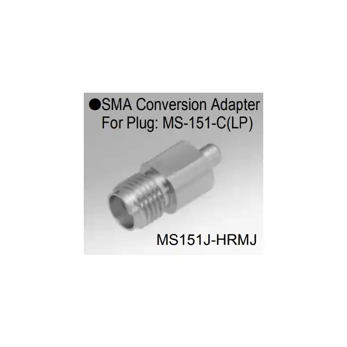Free Delivery Hirose Electric Co Ltd - MS151J-HRMJ - Connector, SMA Conversion Adapter, 50-Ohm Coax.