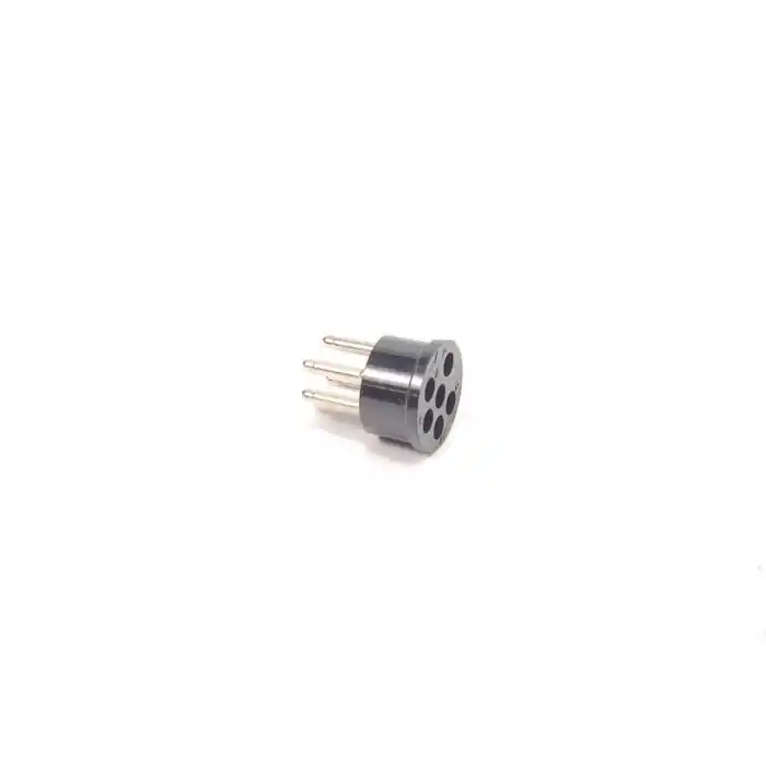 Fan Favorite AMPHENOL - 71-5S / 86715S - (AMP 8-087) 5 Pin Male Mini Microphone Speaker Plug Connectors Mates TO 78-S5S.