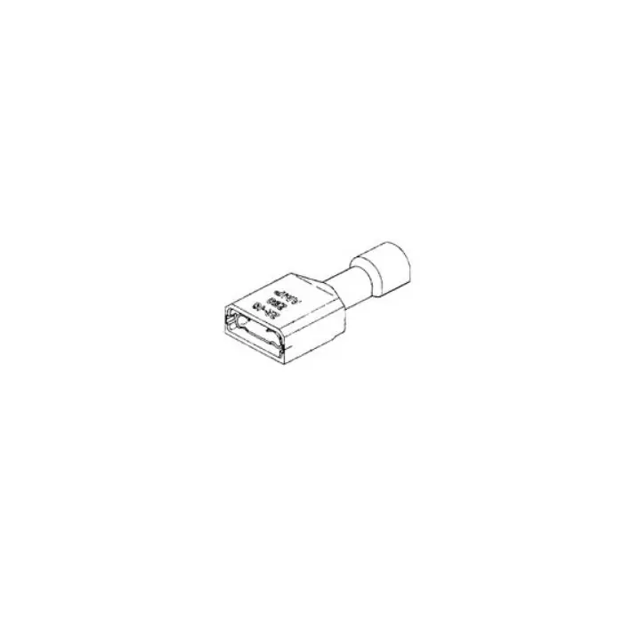 TE Connectivity AMP INC - 3-350815-2 - Insulated 3/16" (F) Ultra Fast Quick Disconnects. Package of 10. Handmade