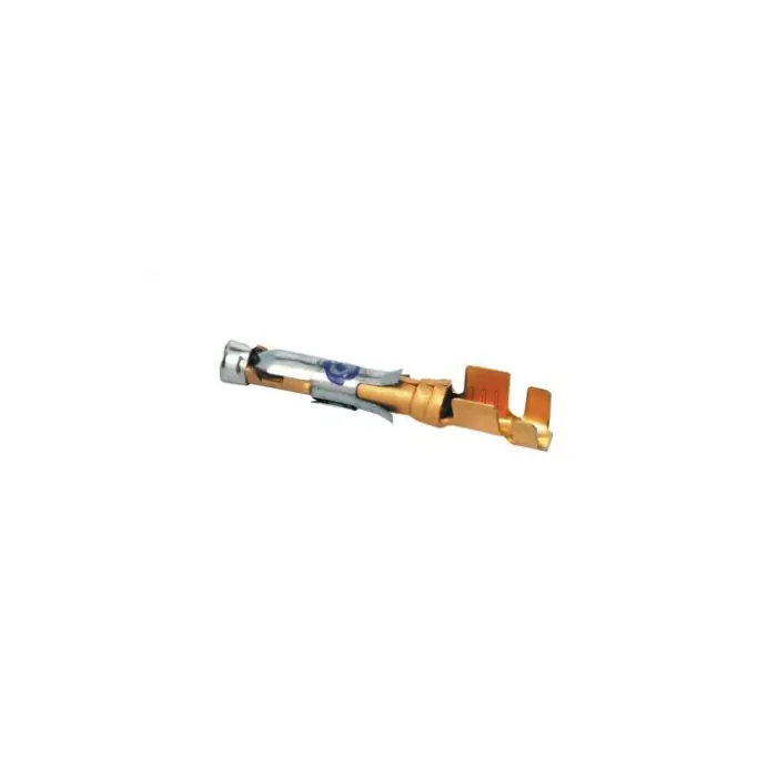 AMP - 66101-4 - Connector, Solderless Terminal. Female, Contact, Multimate, Type III+ Series, Socket, Crimp, 16 AWG, Gold Plated Contacts. Hot Picks
