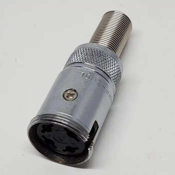 Instant Buy Amphenol - 91-MC4F - Connector, Audio or Instrumentation. Female 4 Pin.