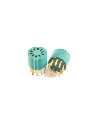 Must Have Motorola - HEPA0451 - Connector, IC socket. 10 Pin round. Package of 2. New.