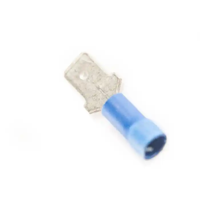 Mega Sale Vaco Products - 58301 - Connector, solderless terminal. Male 1/4" QC, 14-16AWG. Blue. Package of 100.