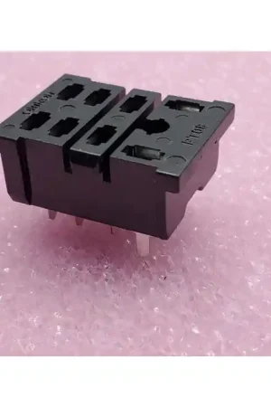 Genuine Omron - PT08-0 - Relay, Solder Terminal Socket. 8 Pin/Position For SPDT or DPDT, LY Series. New.
