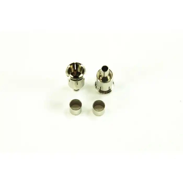 Calrad - 75-529 - Connector, audio. F type push on plug. Professional Grade