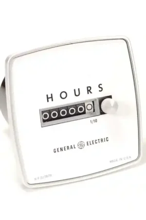 General Electric - 50-236412ABAAA3 - Meter, hour. Resettable, 1/10H, 6 Digit, 240V. Place Order