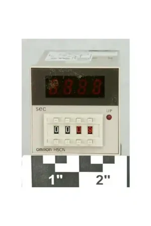 Price Cut OMRON - H5CN-XAN - Controllers Timer Digital LED Factory new.