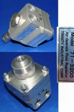 Hot Picks TRINITY INDUSTRIAL CORP - 71-3200 - Fluid regulator, air operate.