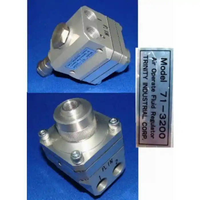 Hot Picks TRINITY INDUSTRIAL CORP - 71-3200 - Fluid regulator, air operate.