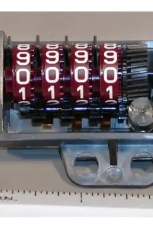 Limited Time Philips - 212-00727 - Counter. Mechanical 4-digit (0-9). Clear housing.