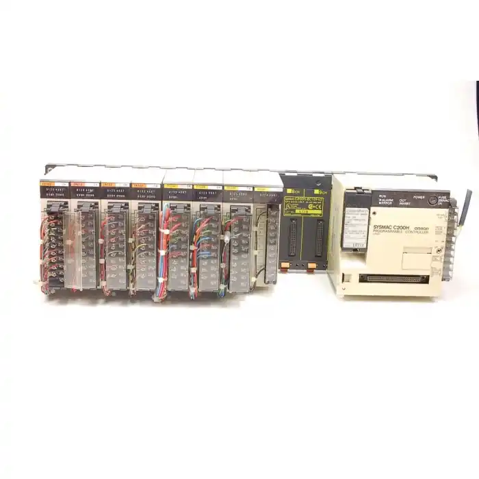 Authentic OMRON - C200H-CPU01 - Programmable Controller w/ 8 Cards
