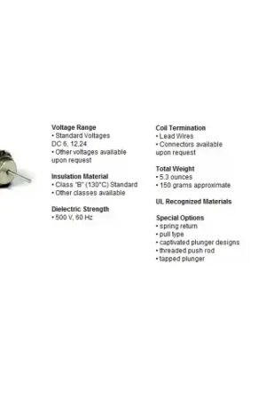 Cheap MAGNET SCHULTZ OF AMERICA - S-0-9564 - Solenoid, DC. Coil: 24VDC 1.6A 15 Ohms.