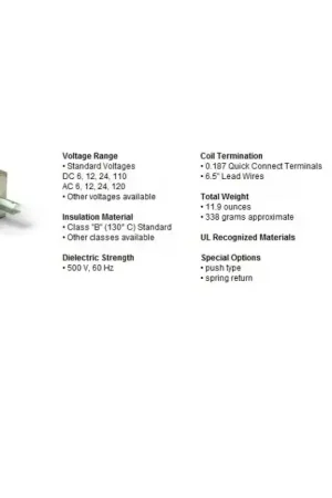 Top Pick MAGNET SCHULTZ OF AMERICA - S-0-6698 - Solenoid, DC. Coil: 110VDC 0.3A.