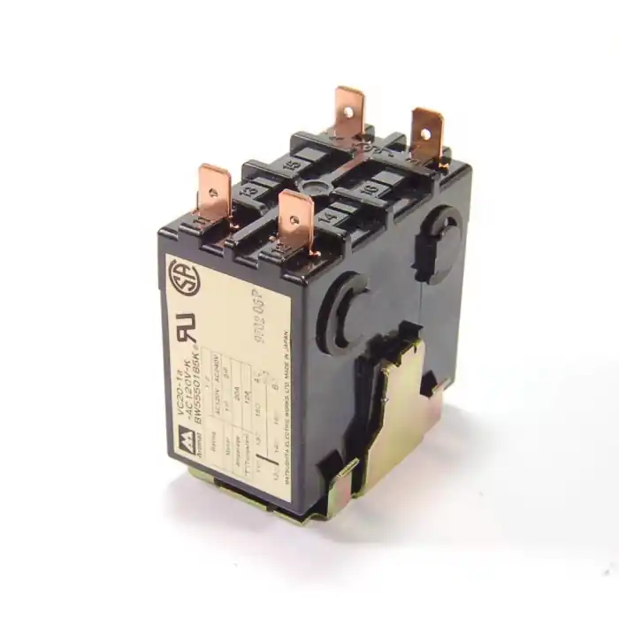 Seasonal Sale Panasonic NAIS/Aromat - VC20-1A-AC120V-K SPST 120 VAC 20A Power Relay with Quick Connect Terminal and Mounting Bracket. 640 Ohm Coil.